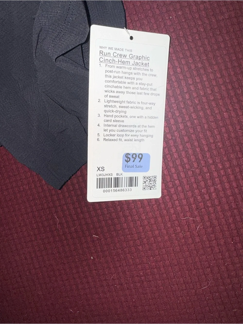lululemon athletica brand new